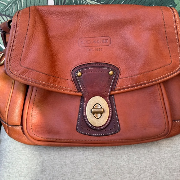 Vtg Coach Ali Legacy 65th Annvsry Ltd Edition Shoulder Bag 10329 Whiskey - Picture 3 of 16